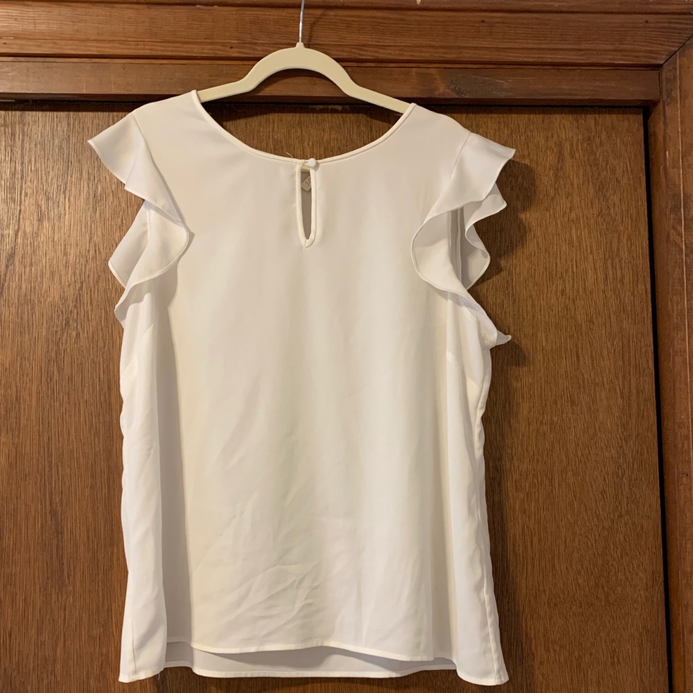 J.Crew white blouse